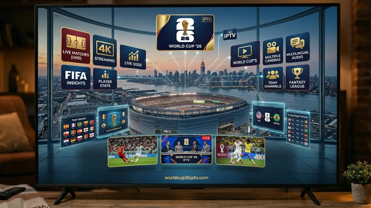 WorldCup26 IPTV disponible en dispositivos populares para ver en vivo